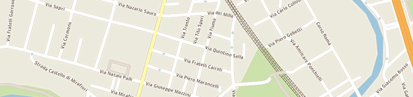 Mappa della impresa buccheri amedeo a MONCALIERI