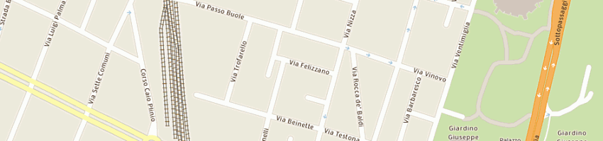Mappa della impresa cono artic commerciale (srl) a TORINO