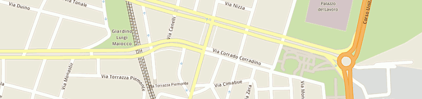 Mappa della impresa puglisi alfio a TORINO