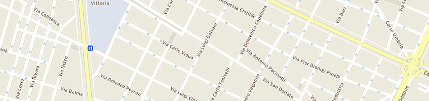 Mappa della impresa la casa di brontolo di capuano giuseppe a TORINO