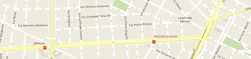 Mappa della impresa studio legale paola alfieri a TORINO