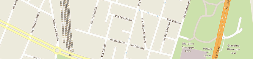 Mappa della impresa ermes gioielli srl a TORINO
