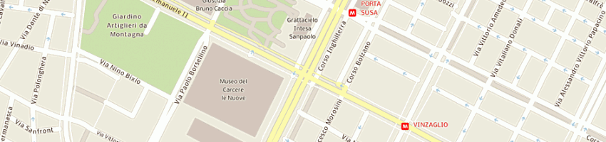 Mappa della impresa studio serra furio a TORINO