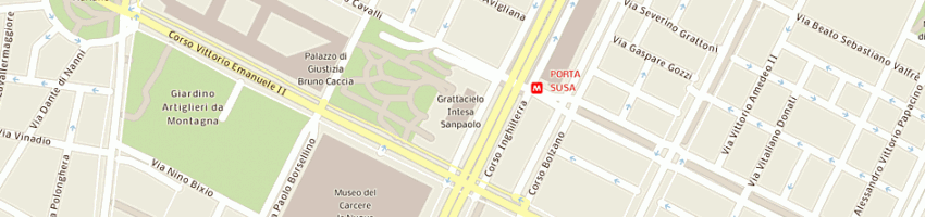 Mappa della impresa astaldi spa a TORINO
