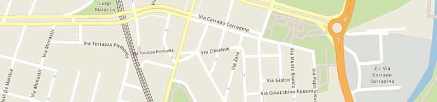 Mappa della impresa nardoianni roberto a MONCALIERI