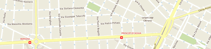 Mappa della impresa studio durando srl a TORINO