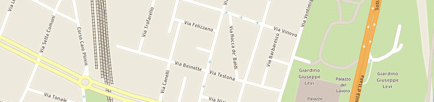 Mappa della impresa verbale michelina a TORINO