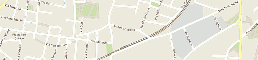 Mappa della impresa mf eletronica snc a MONCALIERI