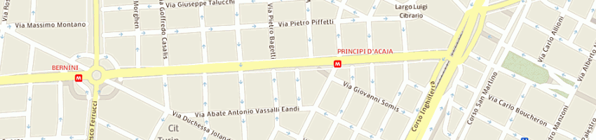Mappa della impresa consulting studio 2 snc di lanzoni mauro e c a TORINO
