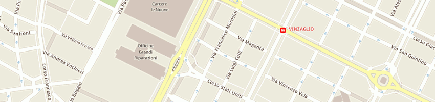 Mappa della impresa nautatech srl a TORINO