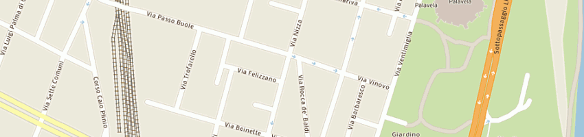 Mappa della impresa pace e stratta snc a TORINO
