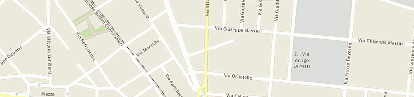 Mappa della impresa autocarrozzeria om di aiosa m e c snc a TORINO