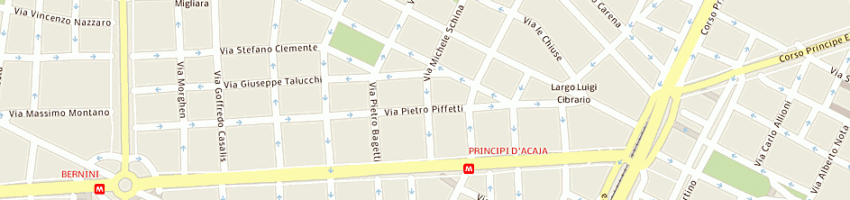 Mappa della impresa t tex di truzzi tiberio e c snc a TORINO