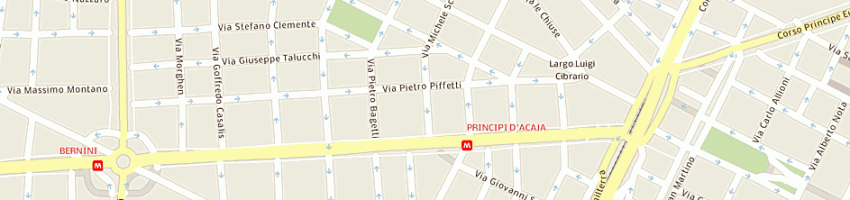 Mappa della impresa erre ci emme srl a TORINO