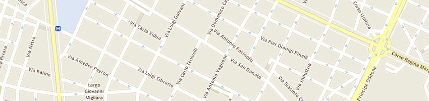 Mappa della impresa incognito fabio articoli regalo a TORINO