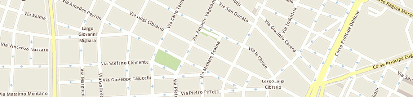 Mappa della impresa edizioni angolo manzoni srl a TORINO