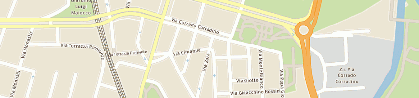 Mappa della impresa eltech srl a MONCALIERI