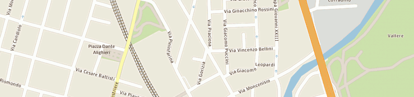 Mappa della impresa borgo mirko a MONCALIERI