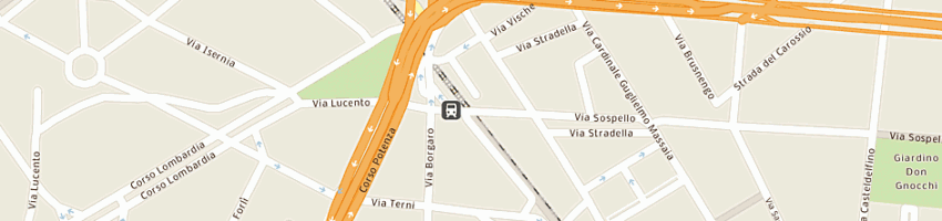Mappa della impresa presto pizza a TORINO