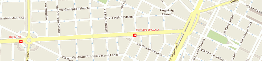 Mappa della impresa sacco arch ernesto a TORINO