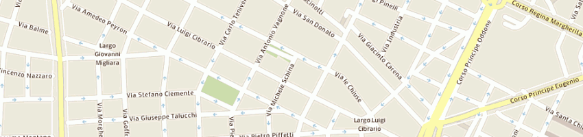 Mappa della impresa gioda daniela a TORINO