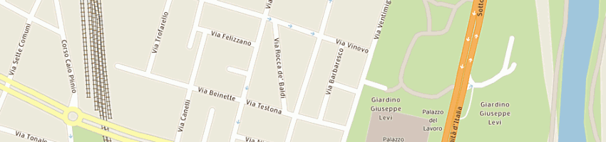 Mappa della impresa bar vini da mario a TORINO