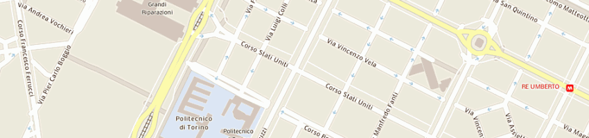 Mappa della impresa cocacee' di pautasso adriana a TORINO
