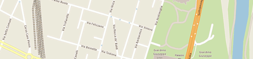 Mappa della impresa sobrito sergio a TORINO