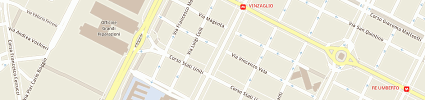 Mappa della impresa cascio avv silvestre a TORINO