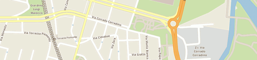 Mappa della impresa saipi snc di colletto edda e c a TORINO