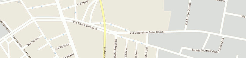 Mappa della impresa parrinello michele a TORINO