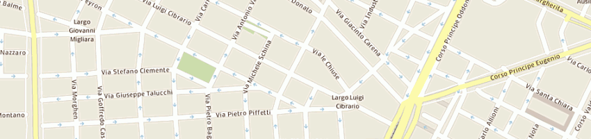 Mappa della impresa san vincenzo - gruppi di volontariato vincenziano a TORINO