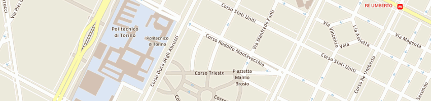 Mappa della impresa sem di bruna falco e c sas a TORINO