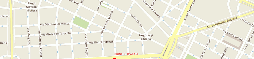 Mappa della impresa paparella clelia a TORINO