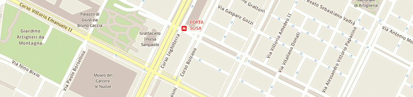 Mappa della impresa infosgroup di stefano ed emanuele maninna snc a TORINO