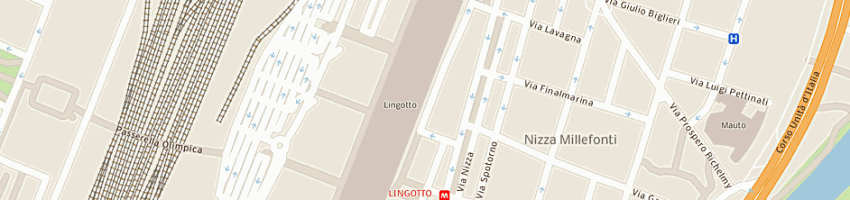 Mappa della impresa aw events srl a TORINO