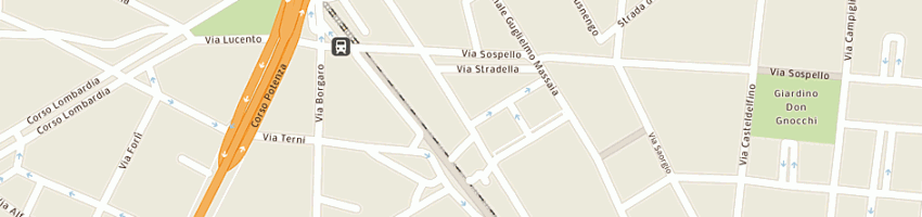 Mappa della impresa ristorante pizzeria stradella 10 e lode di kamal sliman khalil maher e c - sas a TORINO
