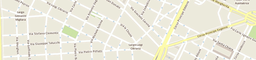 Mappa della impresa oftal a TORINO