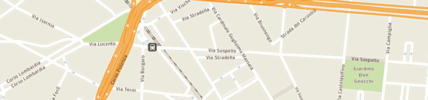 Mappa della impresa torino pane sas a TORINO