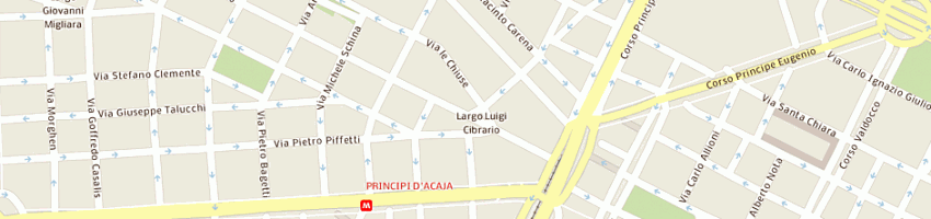 Mappa della impresa coluccio ruggero a TORINO
