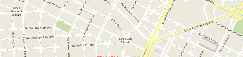 Mappa della impresa cappa d a TORINO