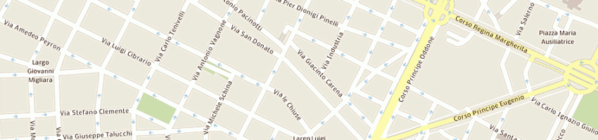 Mappa della impresa ristorante pizzeria maramao snc a TORINO