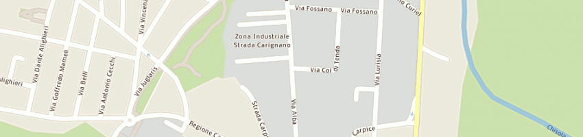 Mappa della impresa sanicart di tibaldi gioachino e c snc a MONCALIERI
