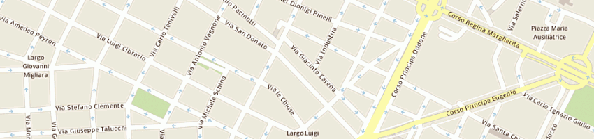 Mappa della impresa di chirico michele a TORINO