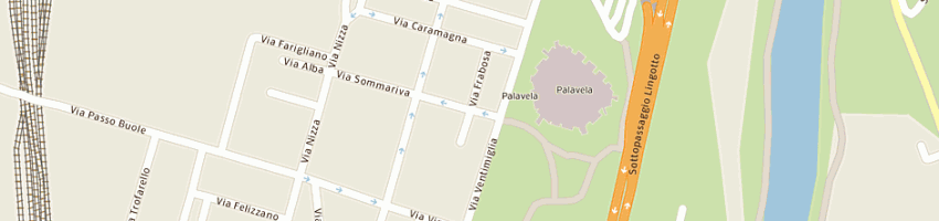 Mappa della impresa st automobili snc a TORINO