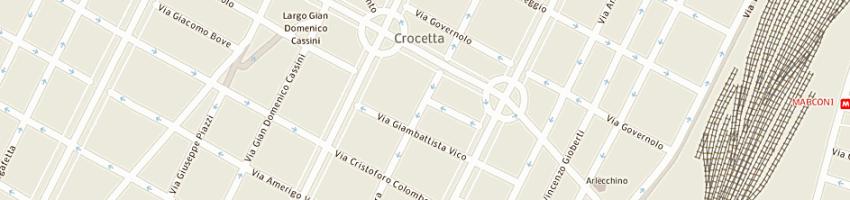 Mappa della impresa due ti di tavella tullio e c sas a TORINO