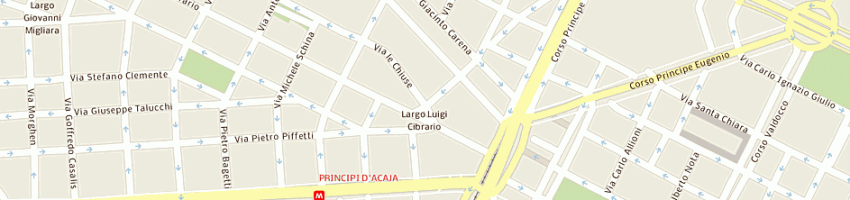 Mappa della impresa micro-bar sas di rella carmela e c a TORINO