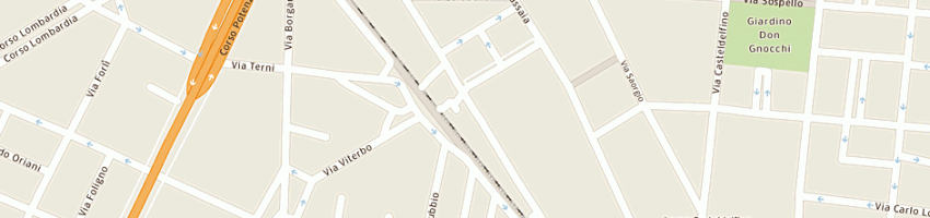 Mappa della impresa real-porte di battaglia b e c snc a TORINO
