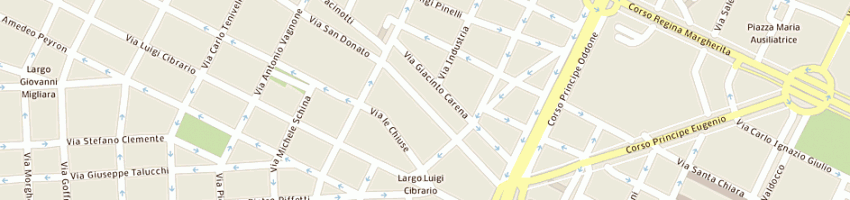 Mappa della impresa giardullo antonio salvatore a TORINO