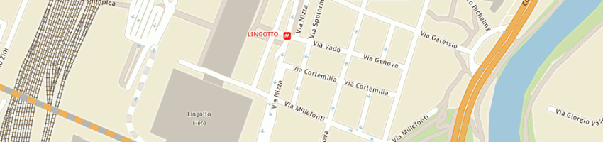 Mappa della impresa flli garrone di luigi e stefano garrone snc a TORINO